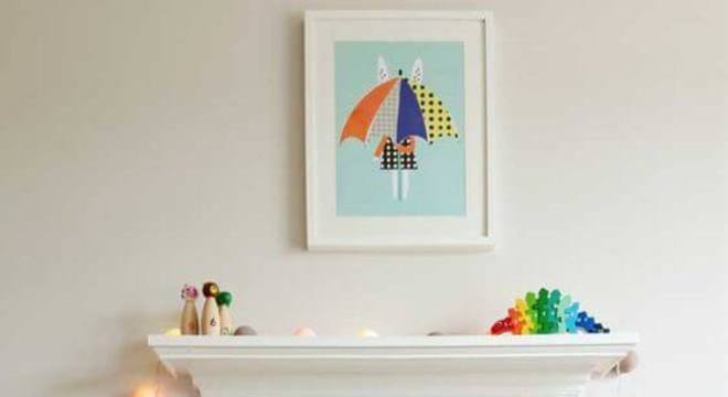 Tapete de frufru com retalho 