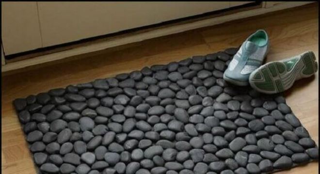 Tapete de pedra, DIY baratinhos para decorar sua casa