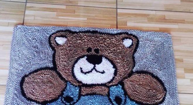 Tapete frufru infantil 