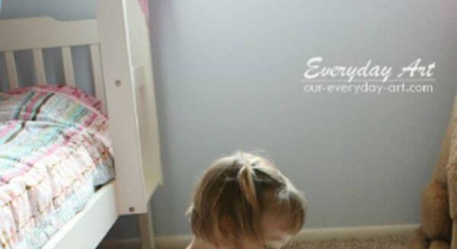 Tapete frufru para quarto infantil