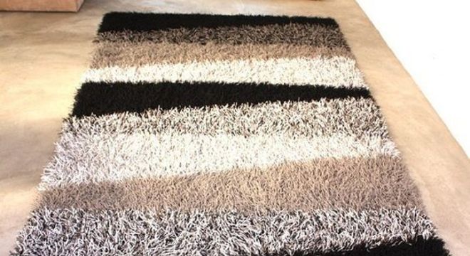 tapete medusa - tapete listrado simples 