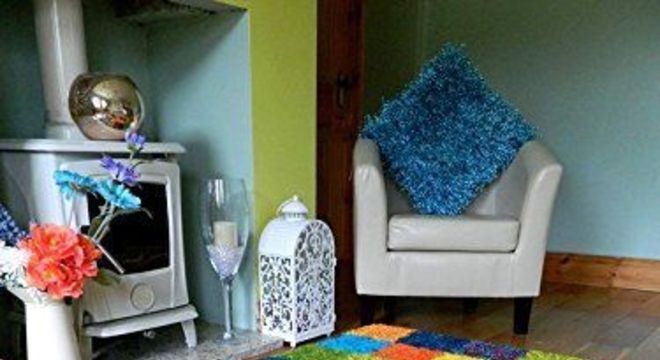 tapete medusa - tapete xadrez colorido 