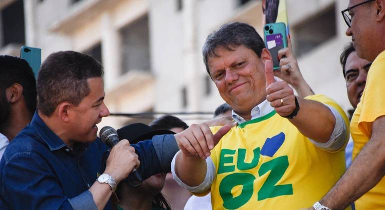 Tarcísio de Freitas (Republicanos) vence disputa pelo governo de São Paulo