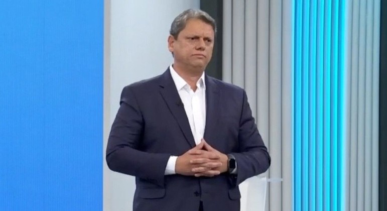 Tarcísio de Freitas, candidato ao Governo de São Paulo pelo Republicanos nestas eleições