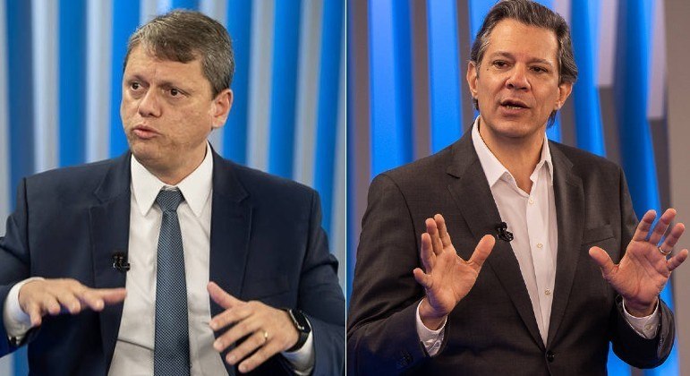 Tarcísio de Freitas e Fernando Haddad vão para o segundo turno pelo Governo de São Paulo