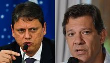 SP: Tarcísio de Freitas tem 58,7% dos votos válidos, e Fernando Haddad, 41,3%