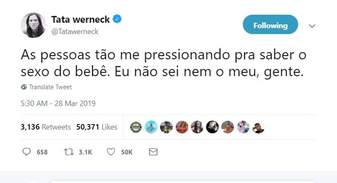 tata werneck nome filho