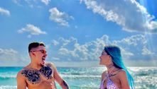 Tati Zaqui e Thomaz Costa curtem viagem romântica em Cancún 