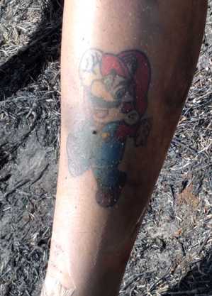 Tatuagem da vítima