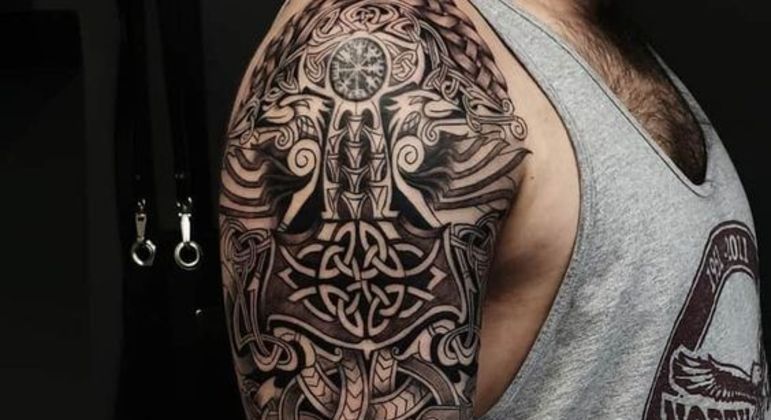 tatuagem estilos nordico