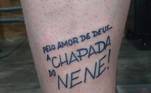 tatuagem, futebol