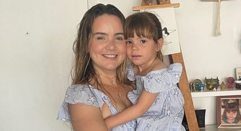 Atriz Taty Goulart desabafa sobre o pai da filha: 'Está brigando por ...