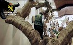 Para surpresa de todos, a coleção tinha ainda um órix-de-cimitarra, espécie declarada extinta em 2000NÃO PERCA: Planeta maluco: as fotos bizarras da semana, tiradas ao redor do mundo