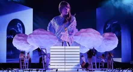 Taylor Swift se apresentou em Seattle, nos EUA