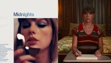 'Midnights', de Taylor Swift, quebra recorde em plataforma de música com estreia de álbum no Brasil 