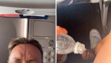 Homem ensina jeito engraçado de evitar invasores de espaço em viagens de avião e viraliza