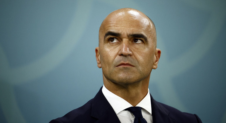 O técnico espanhol Roberto Martínez esteve no comando da seleção da Bélgica desde 2016
