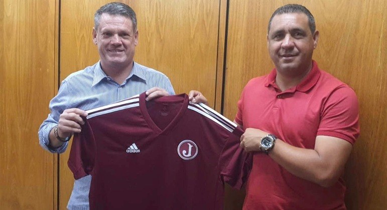 Técnico Ito Roque e seu auxiliar Gege foram apresentados oficialmente