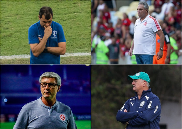 O Campeonato Brasileiro é um verdadeiro 'exterminador de técnicos'. Afinal, 19 profissionais da área já perderam seus empregos ou pediram para deixar os clubes, em 25 rodadas. Alguns deles, já até se arrumaram por outras equipes. Relembre todos os técnicos que saíram, seja por demissão, ou por escolha: