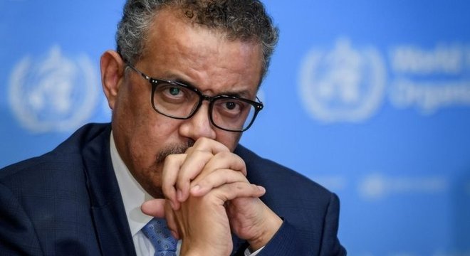 Tedros Ghebreyesus, diretor-geral da OMS, disse que não hesitará em declarar uma pandemia quando houver evidências científicas disso

