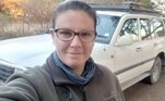 Jess. que trabalha para a empresa de pesquisas de conservação WildCRU, disse em entrevista ao Daily Mail que se assustou inicialmente com o estado dos chifres do animal