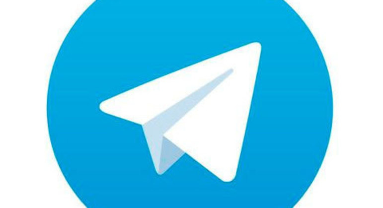 Logo do aplicativo de mensagens Telegram