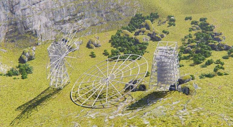 O radiotelescópio Bingo está na reta final de construção na Paraíba
