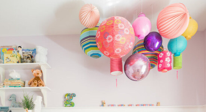 Temas para quarto de bebê colorido