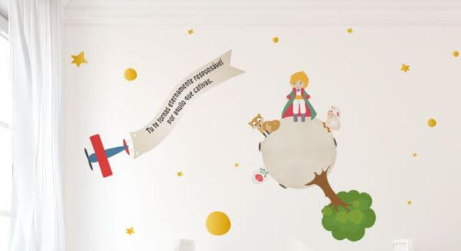 Temas para quarto de bebê do pequeno príncipe 
