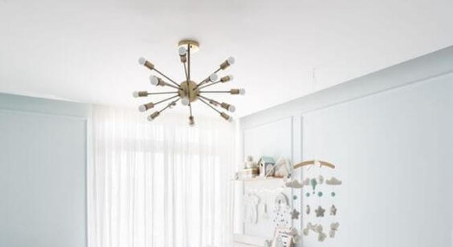 Temas para quarto de bebê em tons claros 