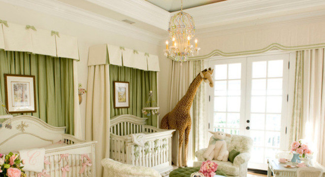 Temas para quarto de bebê safári para quarto compartilhado