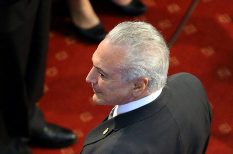 Temer durante cerimônia de posse de Sebastian Piñera