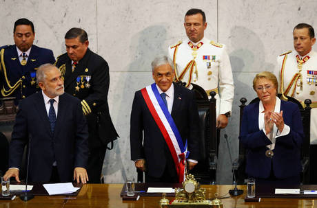 Piñera assume presidência do Chile pela segunda vez