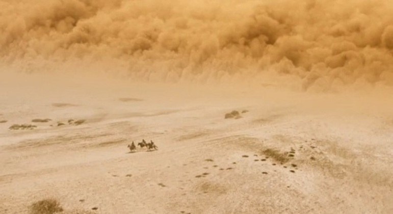 Com efeitos cinematográficos, a tempestade de areia que foi ao ar em Reis — A Conquista na segunda (24) arrancou elogios nas redes sociais. O elenco aproveitou para mostrar um pouco dos bastidores do fenômeno que se abateu sobre Hebrom; vem conferir!