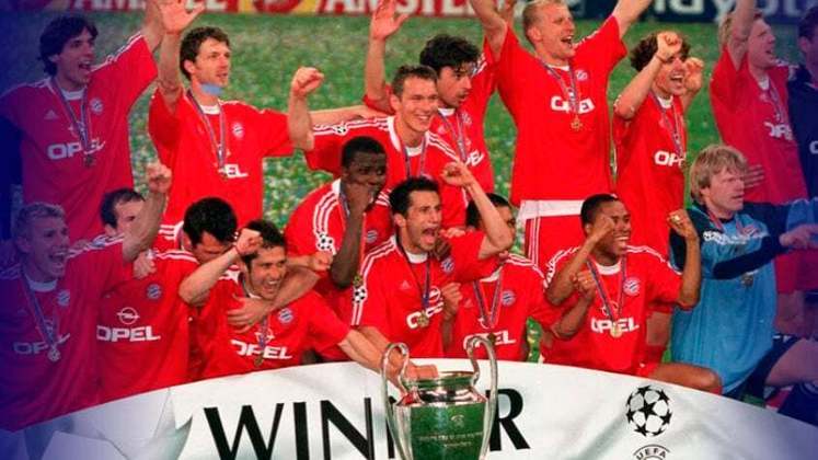 Temporada: 2000-01 (Giuseppe Meazza / Itália): Bayern de Munique 1 (5) x (4) 1 Valencia – Gols: Mendieta (Valencia) e Effenberg (Bayern de Munique).