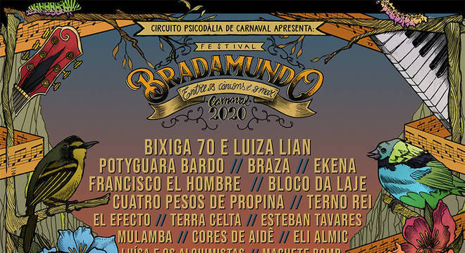 Festival Bradamundo anuncia line-up grandioso de primeira edição
