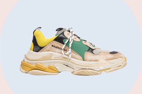 Tênis Balenciaga com aparência de velho é tendência