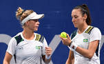Laura Pigossi e Luisa Stefani, dupla feminina de tênis do Brasil na Olimpíada de Tóquio 2020