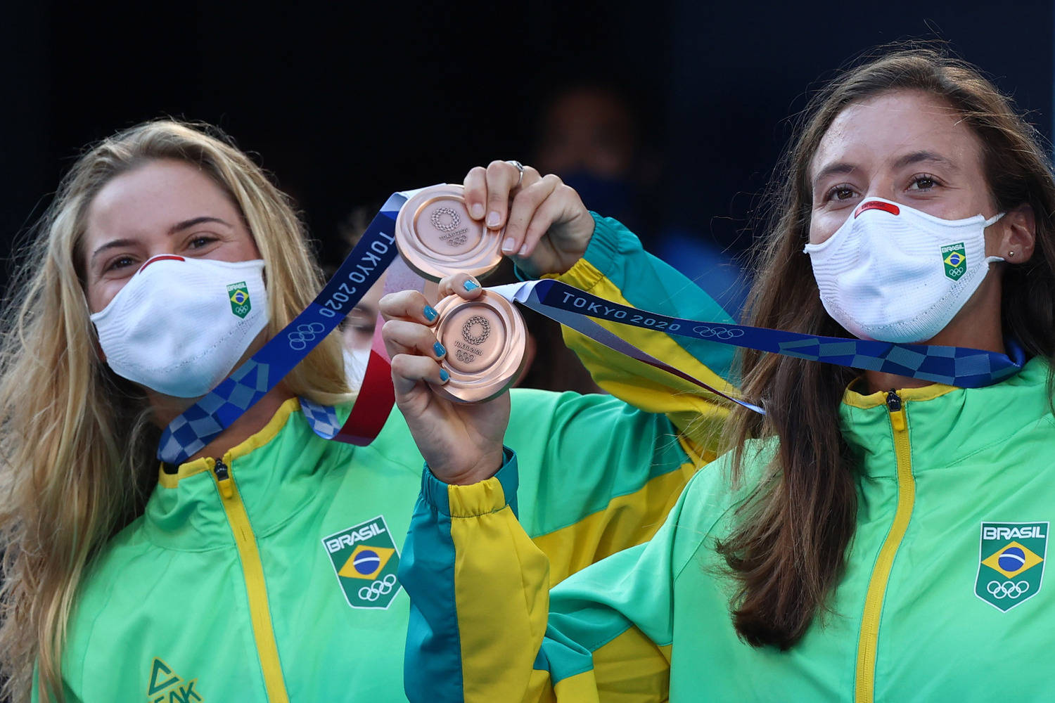 Bronze nos Jogos Olímpicos de Tóquio: Laura Pigossi e Luisa