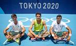 João Menezes, Marcelo Melo e Thiago Monteiro jogam os torneios de tênis