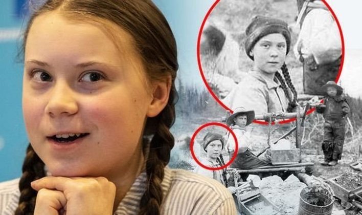 Teoria da conspiração diz que Greta Thunberg aparece em foto de 1898. Quê?