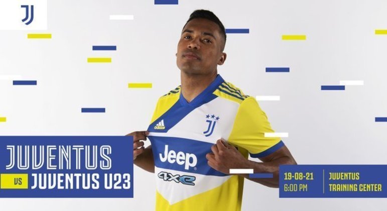 Terceira camisa da Juventus, lancada em Agosto/2021, foi comparada a bola de volei e ao uniforme dos Correios.