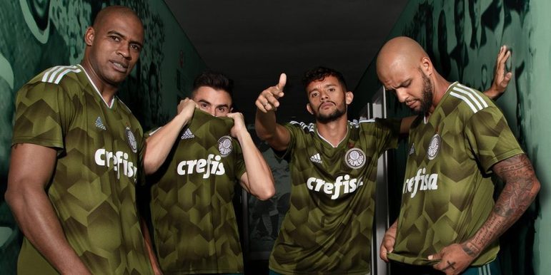 Terceiro uniforme do Palmeiras lançado pela Adidas em outubro/2018