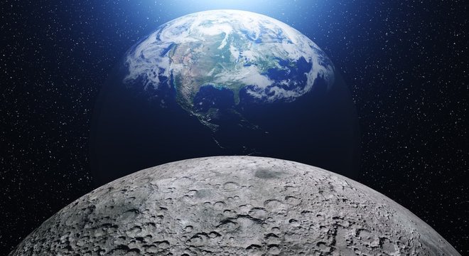A Lua está cada vez mais distante da Terra 