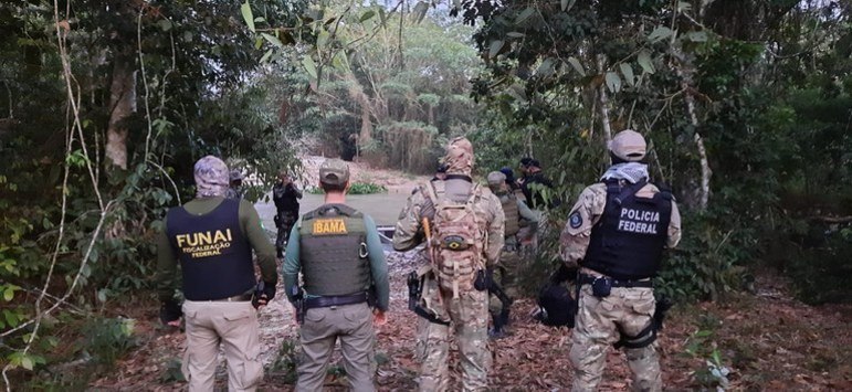 Agentes deflagram operação Alfeu, contra o garimpo em terra indígena