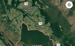 Área da terra indígena Sararé, em Mato Grosso