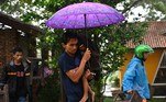 Risco de nova catástrofe natural'Temos ajuda alimentar, mas não é suficiente. Temos arroz, macarrão instantâneo e água mineral, mas não é suficiente', comentou à AFP Mustafa, de 23 anos, morador da cidade de Gasol