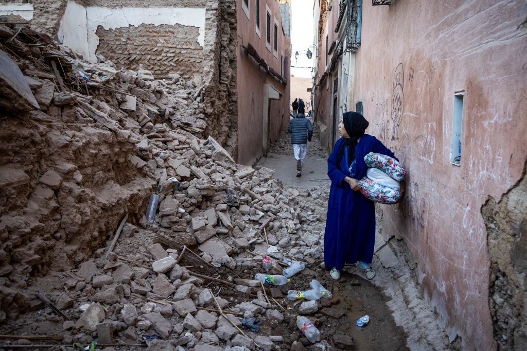 O epicentro do terremoto ocorreu na cidade turística de Marrakech, segundo o Ministério do Interior