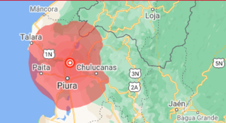 Tremor de 6,1 graus de magnitude não causa mortes e nem danos no Peru