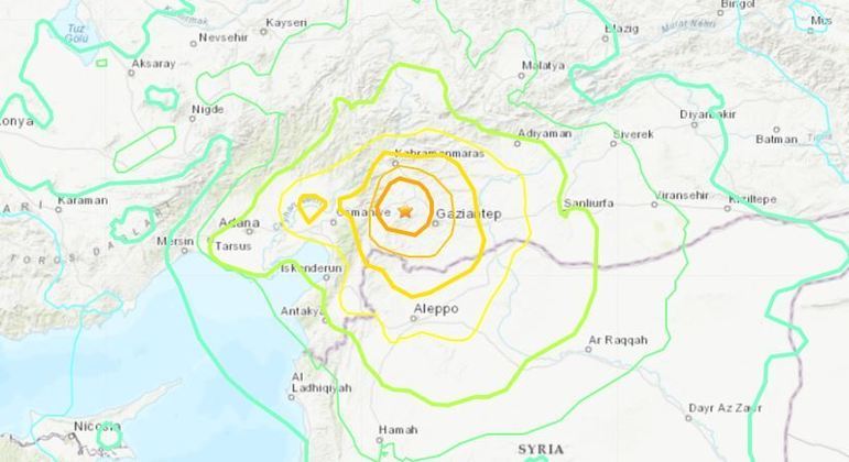 Forte terremoto de magnitude 7,8 atinge o sudeste da Turquia - Notícias - R7 Internacional